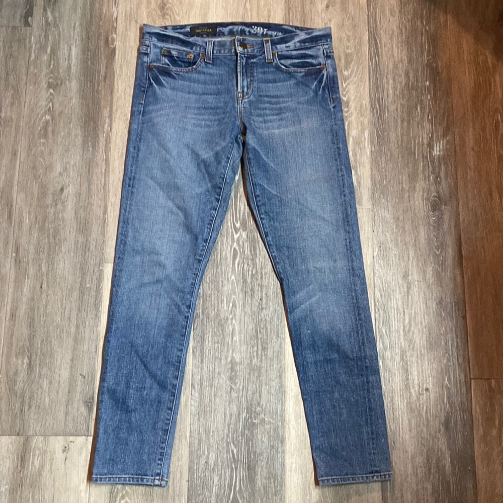 J.Crew Toothpick ankle jeans